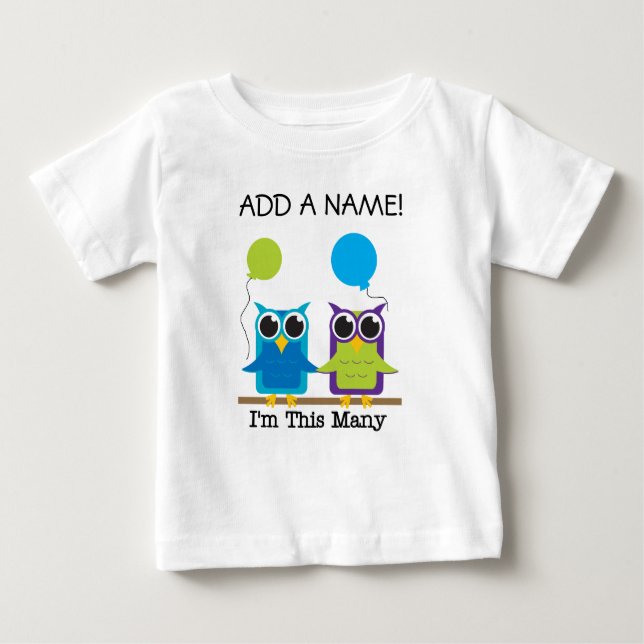 Personalisiert bin ich diese vielen 2. baby t-shirt (Vorderseite)
