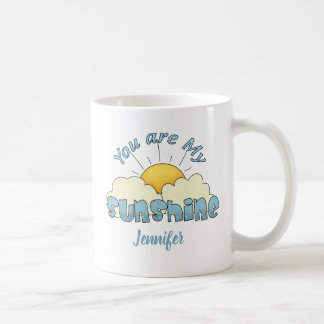 Personalisiert bist du mein Sonnenschein Kaffeetasse