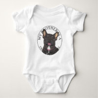 Personalisiert Black & Tan Tricolor French Bulldog