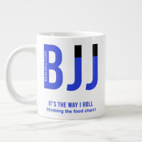 Personalisiert Blauer Gürtel Ranked BJJ Jiu Jitsu