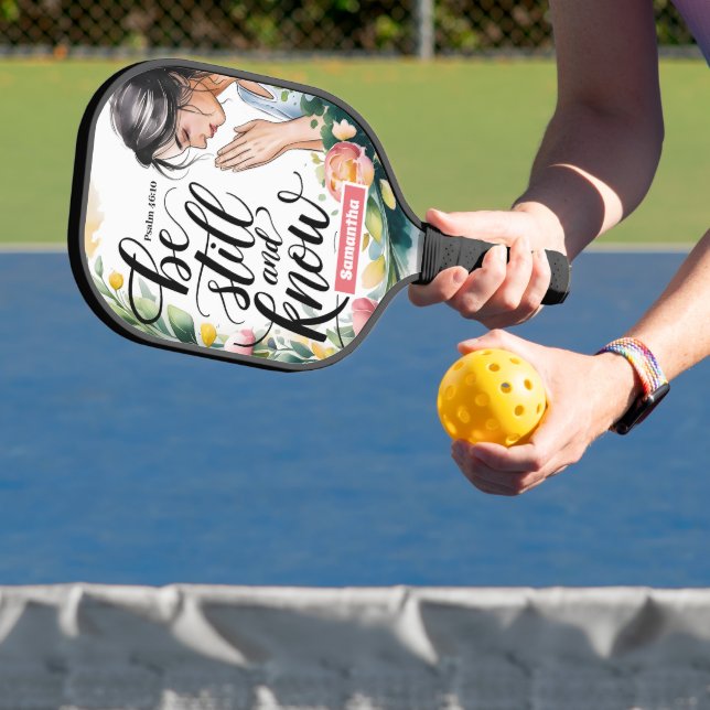 Personalisiert bleiben und Christliche Frauen kenn Pickleball Schläger (InSitu)