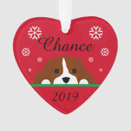 Personalisiert Blenheim Cavalier King Charles Ornament