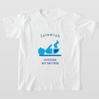 Personalisiert Blue Baby Afro PHANTASTISCHER BIG B