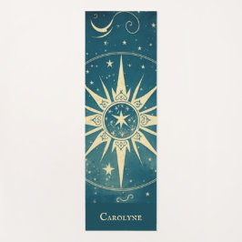 Personalisiert Blue Celestial Yoga Mat Yogamatte