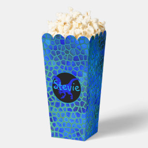 Personalisiert Blue Dinosaurier versteckt Geschenkschachtel