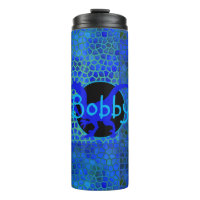 Personalisiert Blue Dinosaurier versteckt