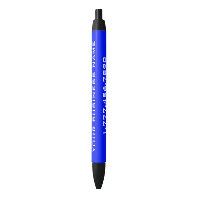 Personalisiert Blue GMF Kugelschreiber (Vorderseite Vertikal)