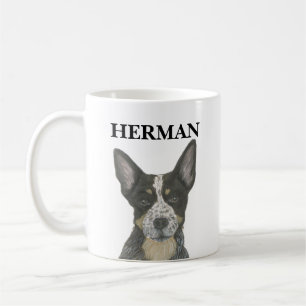 Personalisiert Blue Heeler Cattledog Kaffeetasse