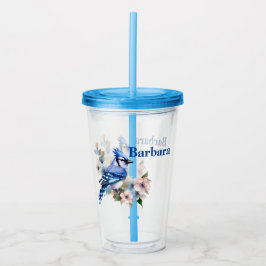Personalisiert Blue Jay Acryltrinkbecher