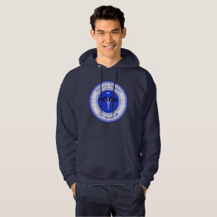 Personalisiert Blue Physical Therapy Caduceus Hoodie