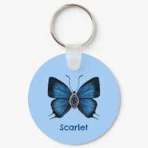 Personalisiert Blue Sapphire Butterfly Gemstone
