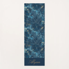 Personalisiert Blue Yoga Mat Yogamatte