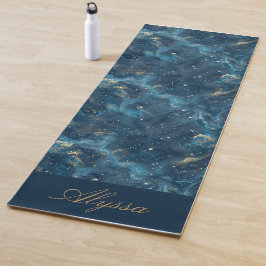 Personalisiert Blue Yoga Mat Yogamatte