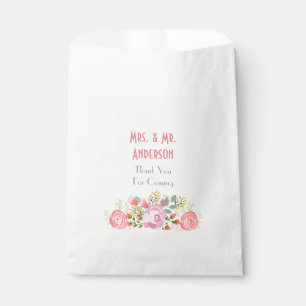 Personalisiert blumenreich geschenktütchen