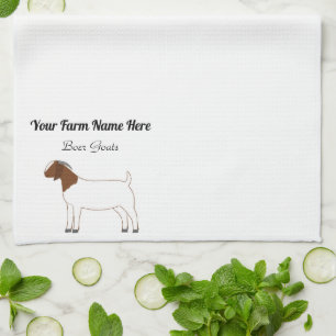 Personalisiert Boer Goat Geschirrtuch