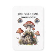 Personalisiert Boho Mushroom Juwelier Display