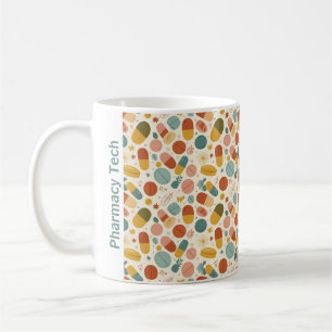 Personalisiert Boho Pharmacy Tech Custom CPhT Kaffeetasse