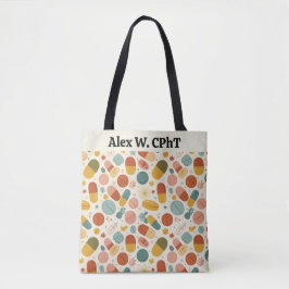 Personalisiert Boho Pharmacy Tote Bag Stars