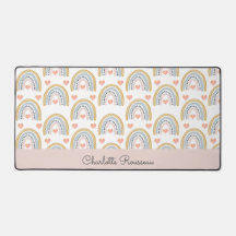 Personalisiert Boho Watercolor Rainbow-Muster