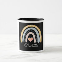 Personalisiert Boho Watercolor Rainbow