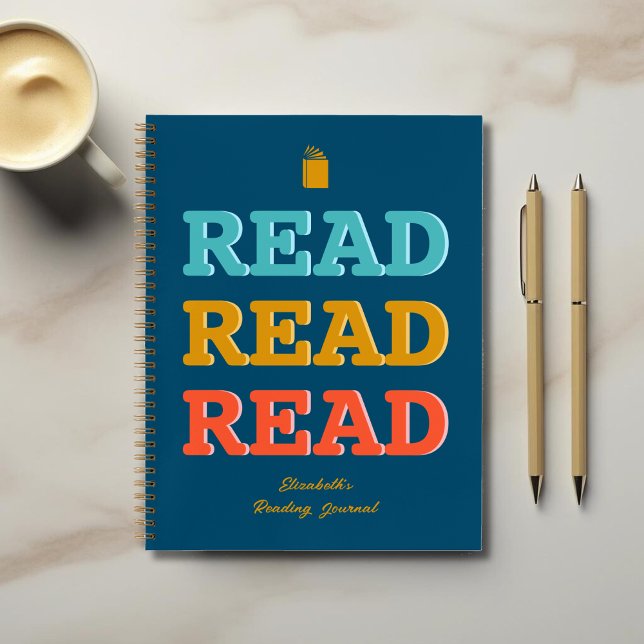 Personalisiert Book Lovers Reading Journal Notizbuch (Von Creator hochgeladen)