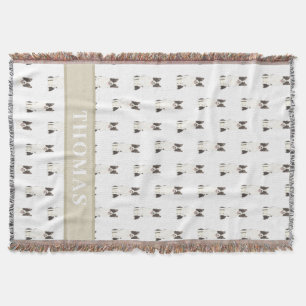 Personalisiert Border Collie Decke