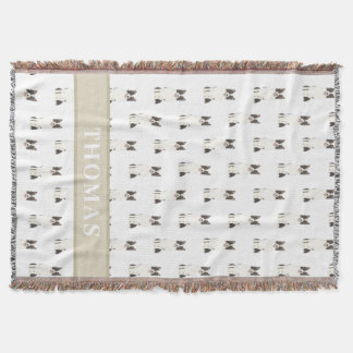 Personalisiert Border Collie Decke