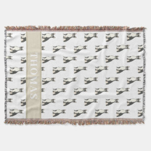 Personalisiert Boston Terrier Decke