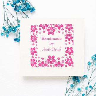 Personalisiert Botanisch Handgefertigt von Permastempel