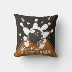 Personalisiert Bowler Strike Bowling Lanes Ball Bu Kissen