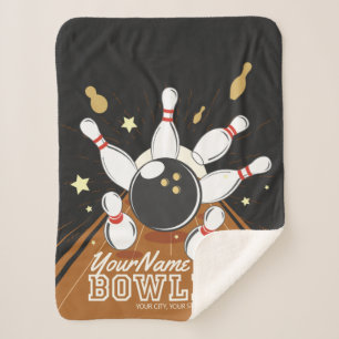 Personalisiert Bowler Strike Bowling Lanes Ball Bu Sherpadecke