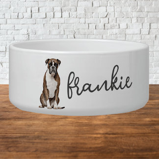 Personalisiert Boxer Dog Food Bowl Napf