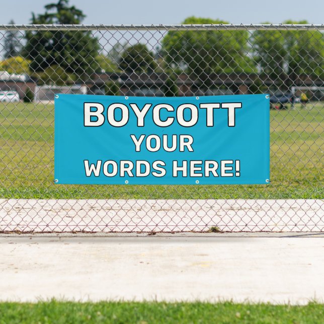 Personalisiert Boycott Banner (Insitu)