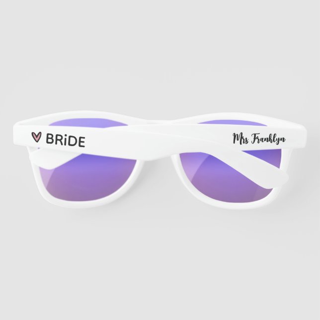 Personalisiert Bride Wedding (Rückseite)