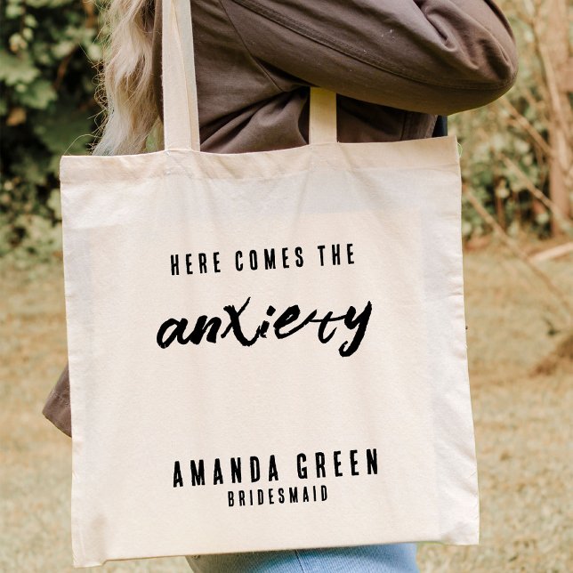 Personalisiert Bridesmaid Funny Junggeselinnen-Abs Tragetasche (Von Creator hochgeladen)