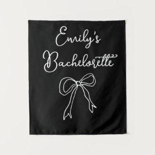 Personalisiert Bridge Name Bachelorette Foto Stand Wandteppich