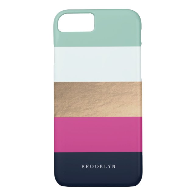 Personalisiert | Bright Heues Case-Mate iPhone Hülle (Rückseite)