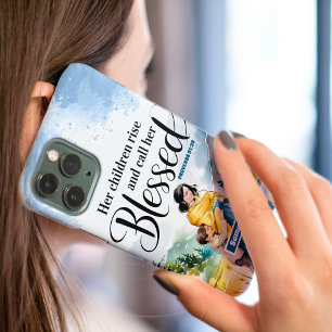 Personalisiert bringen ihre Kinder Christliche Fra iPhone 16 Pro Max Hülle