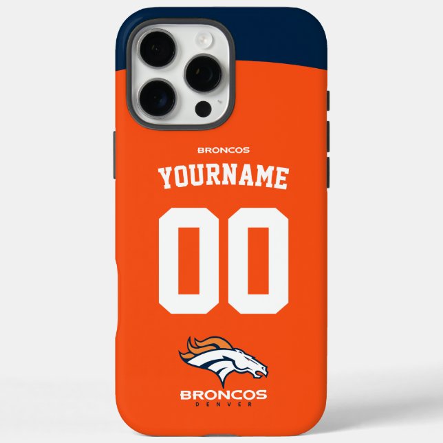 Personalisiert Broncos Jersey American Football Case-Mate iPhone Hülle (Rückseite)