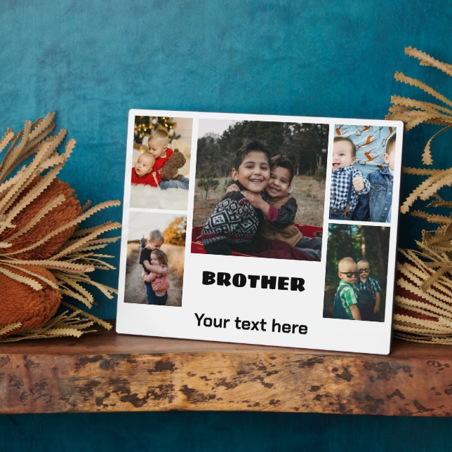 Personalisiert Brother-FotoCollage Fotoplatte