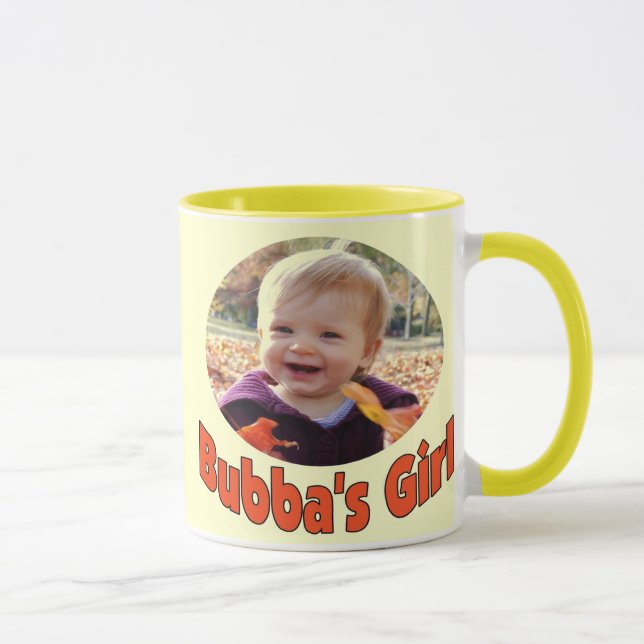 Personalisiert, Bubba Girl Tasse (Rechts)