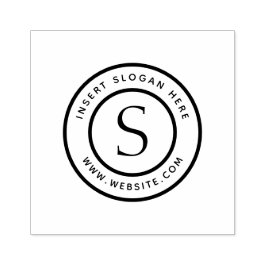 Personalisiert-Business-Monogramm Gummistempel