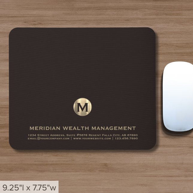Personalisiert-Business-Monogramm-Maus-Pad Mousepad (Von Creator hochgeladen)