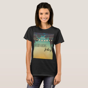 Personalisiert Business T - Shirt Beach Sunset Pal