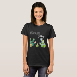 Personalisiert Business T - Shirt Bohemisch Cactus