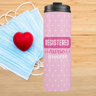 Personalisiert Caduceus Thermosbecher