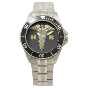 Personalisiert Caduceus (v1) Armbanduhr