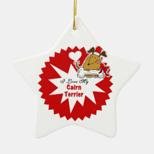 Personalisiert Cairn Terrier Keepake Ornament