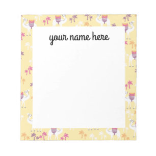 Personalisiert Camel Notepad Notizblock