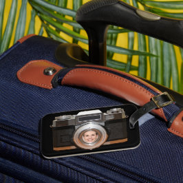 Personalisiert Camera Foto Gepäckmarke Gepäckanhänger